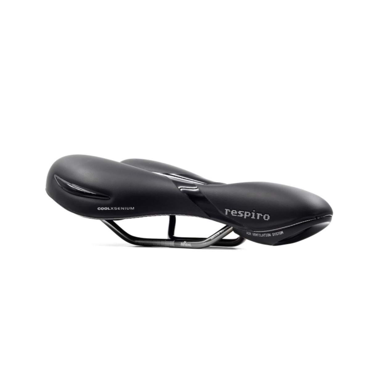 Selle Royal Respiro Soft Athletic Saddle Black 277x163mm Velonova